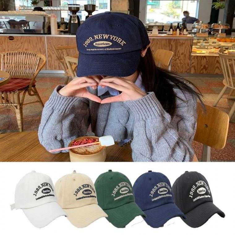 캐주얼 모자 야구모자 남녀 꾸안꾸 볼캡 로고 자수