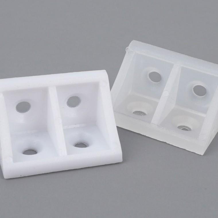 코너 브라켓 10p 플라스틱 연결 diy 조립 부품 고정