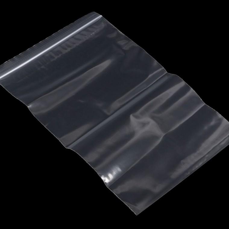 50p 지퍼형 비닐백 투명 보관 파우치 문서 정리 밀폐 소분