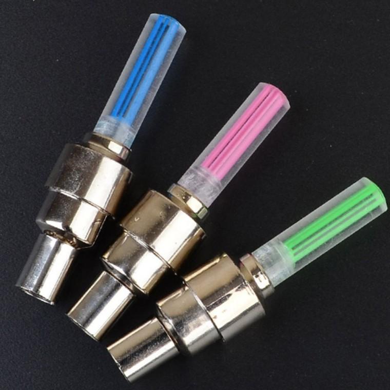 2p led 자전거 바퀴등 야간 안전 경고등 라이딩 발광 램프