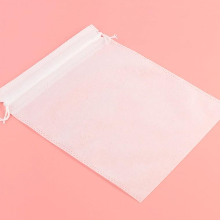 부직포 보관 파우치 1p 중형 수납 정리 휴대 가방 내부 주머니
