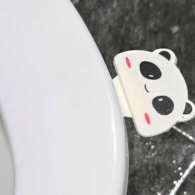 동물 캐릭터 변기 손잡이 화장실 안전 그립 보조 1p 어린이 욕실