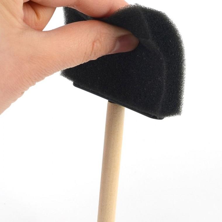 대형 스펀지 브러시 7.5cm 아트 페인팅 도구 넓은 면적 그리기 붓