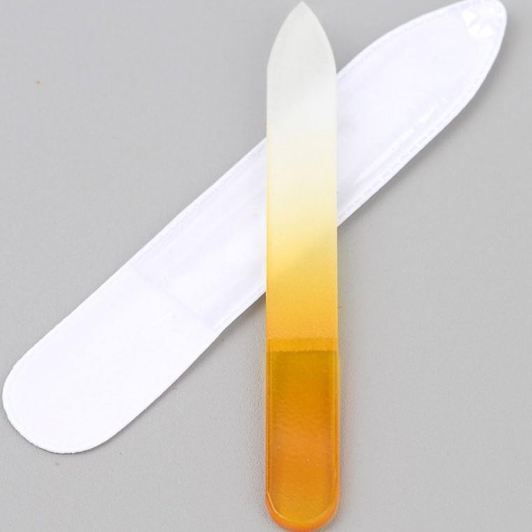 손톱버퍼 미니 손톱 관리 유리 네일파일 휴대용 큐티클 각질 정리 핸디형