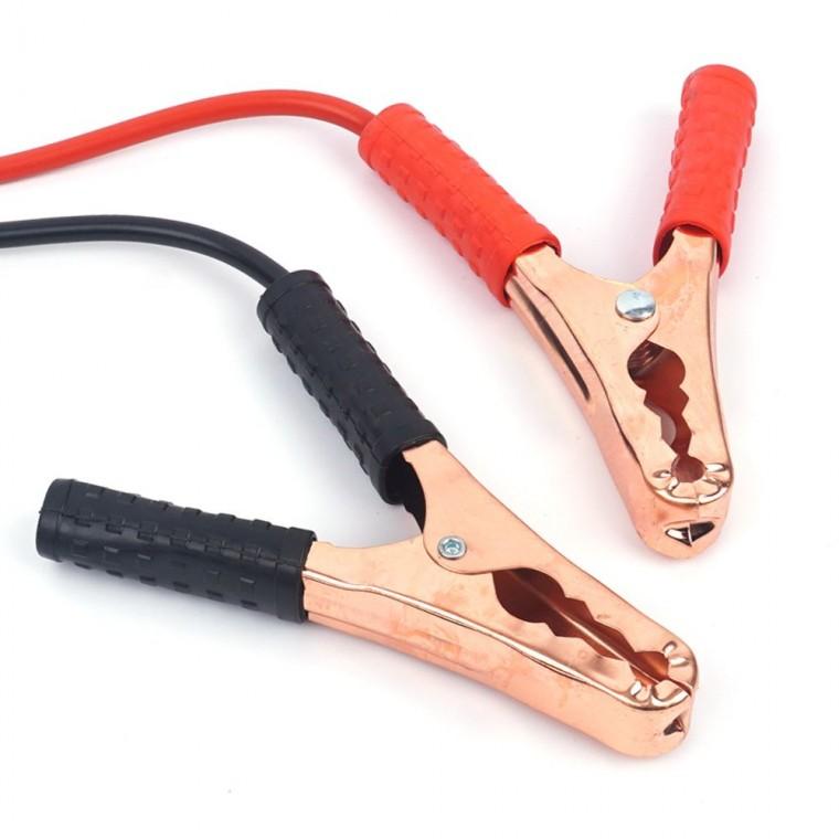 점프케이블 자동차 배터리 점프선 500amp 비상 시동 전원 연결 케이블
