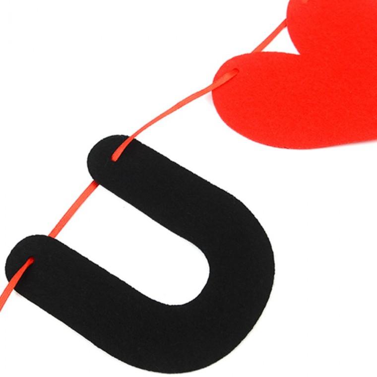 글자꾸미기 i love you 러브 가랜드 커플 프로포즈 장식 파티 이벤트 소품