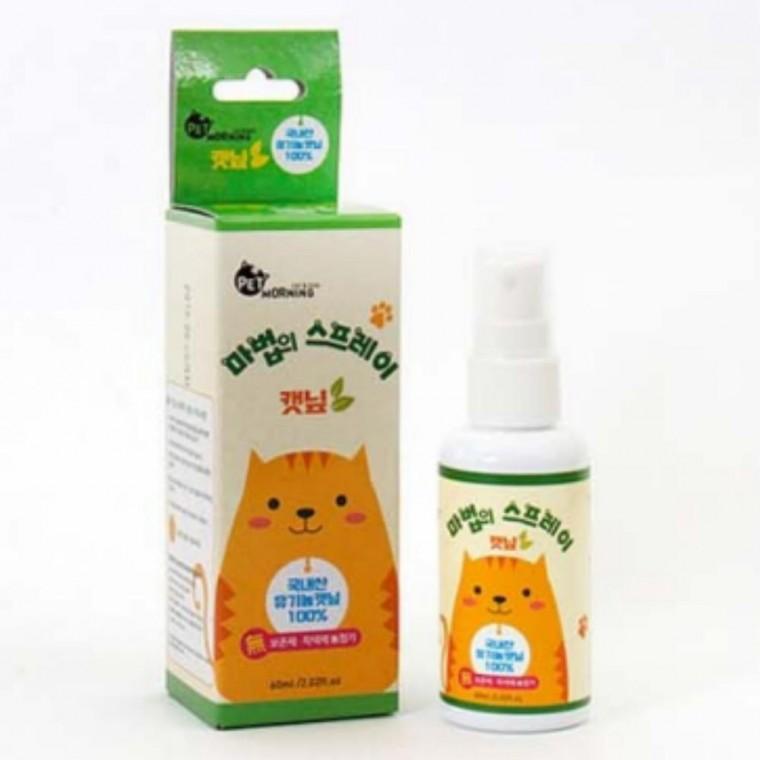 심신 안정 고양이 국내산 스프레이 캣닢 60ml 1P