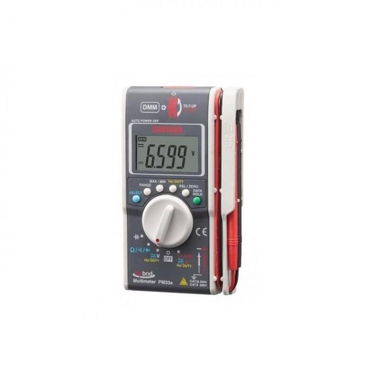 산와 포켓 디지털 DC AC 100A 클램프 미터 멀티미터 테스터기 측정기 PM33a