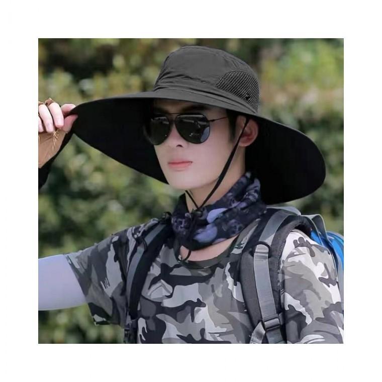 루미나D 사이드메쉬 빅와이드챙 등산모자 햇빛차단 벙거지모자