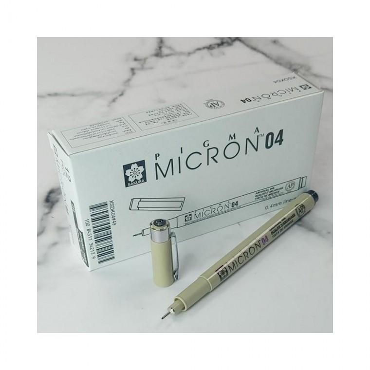 루미나D 사쿠라 피그마 micrion 0.4mm black 1다스 12자루