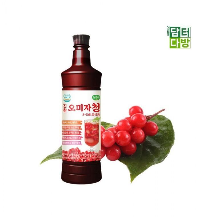 루미나D 진한 오미자청 원액 970ml