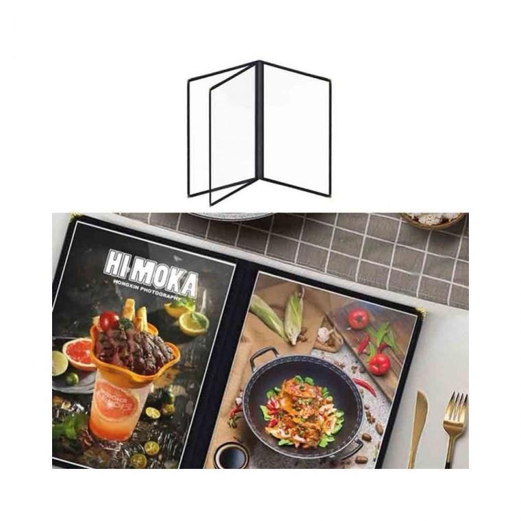루미나D 카페 식당 투명 메뉴판 a4 바인더 클립보드 6페이지