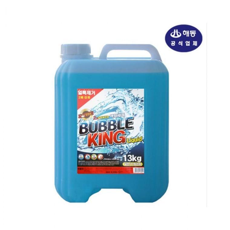 루미나D 버블킹 액체세탁세제 말통 13l 일반드럼겸용