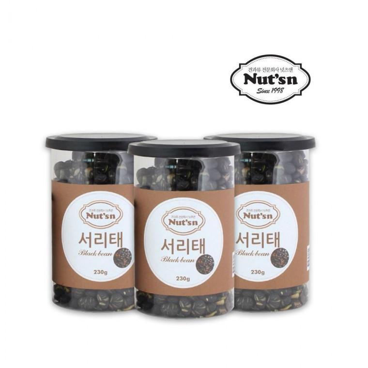 루미나D 건강간식 안딱딱한 볶음서리태 c 원터치캔 1+1