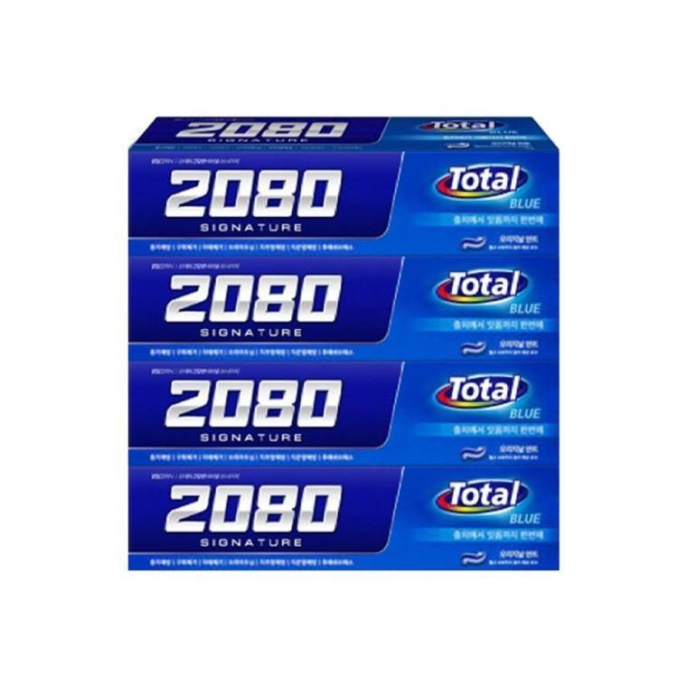 루미나D 치약 2080 시그니처 125gx4입 토탈블루