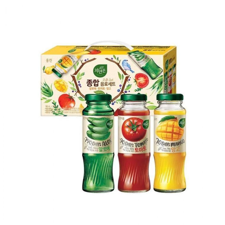 루미나D 웅진 자연은종합음료세트 180ml 36병