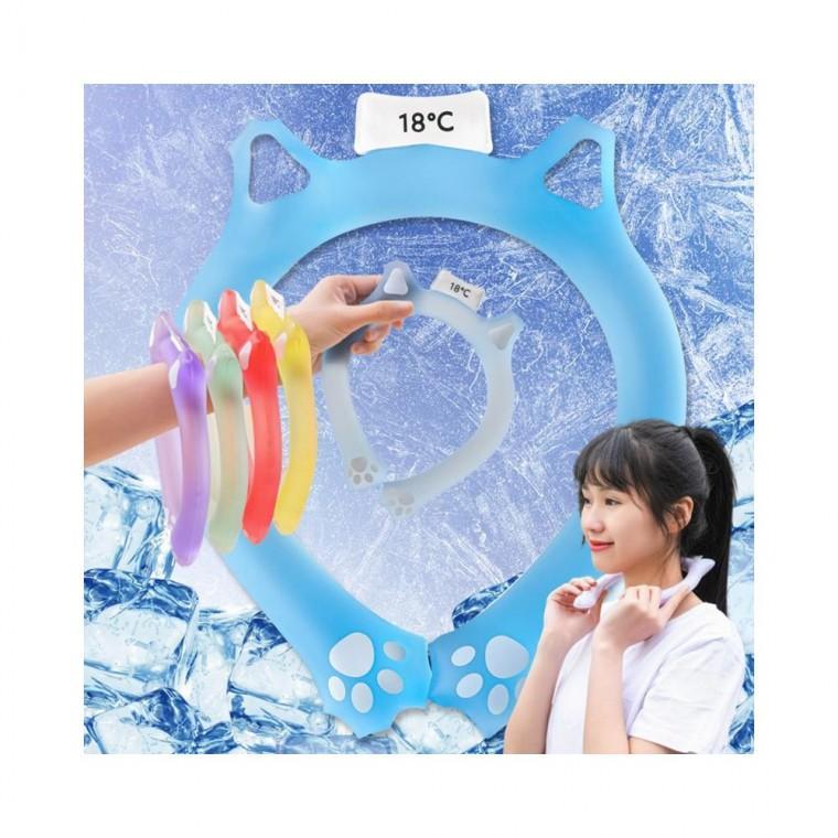 루미나D 쿨링넥밴드 아이스넥쿨러 얼음목걸이 넥튜브 쿨스카프