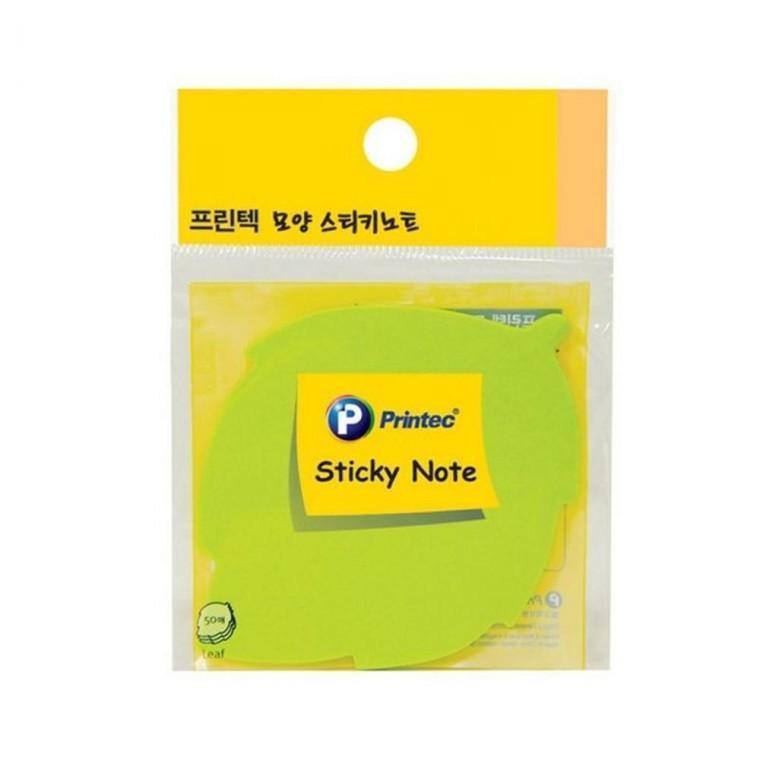 루미나D 프린텍 di011 스티키노트 모양 잎 50매