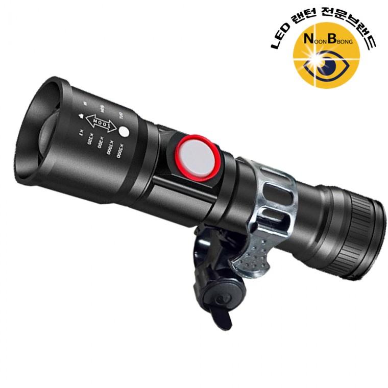 X60 LED 충전식 자전거 안전등 랜턴 전조등 후레쉬 SY2005 자전거라이트