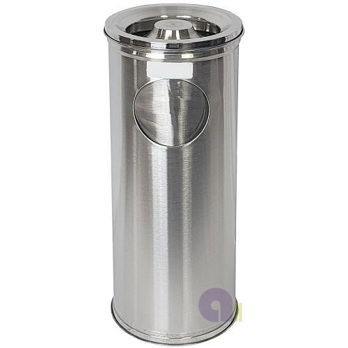 재떨이A형스텐휴지통/50L/재떨이휴지통/재털이휴지통