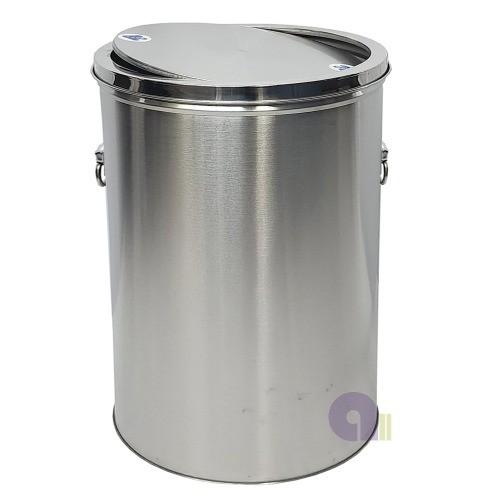 뱅뱅이스텐휴지통/175L/스윙형휴지통/스텐쓰레기통