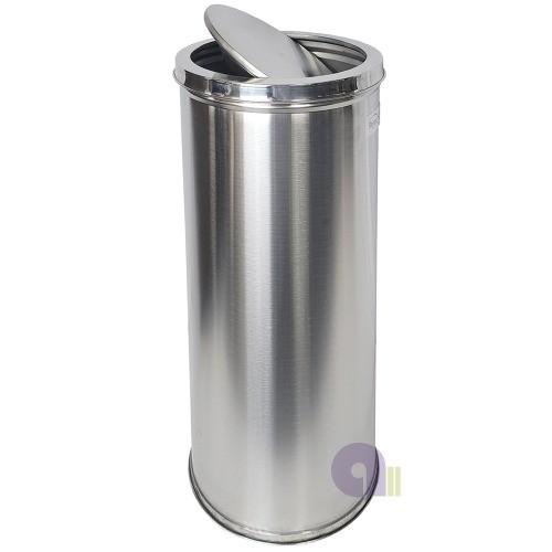 뱅뱅이스텐휴지통/40L/스윙형휴지통/스텐쓰레기통