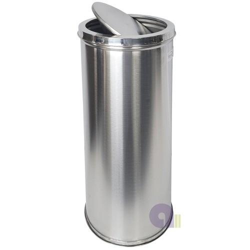 뱅뱅이스텐휴지통/50L/스윙형휴지통/스텐쓰레기통