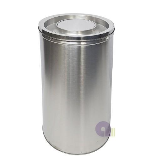 모래겸용스텐휴지통/65L/재떨이휴지통/뱅뱅이휴지통