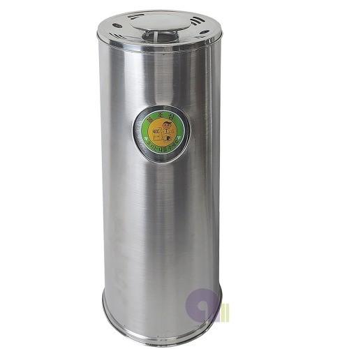 재떨이스텐휴지통/40L/재떨이휴지통/스텐재떨이