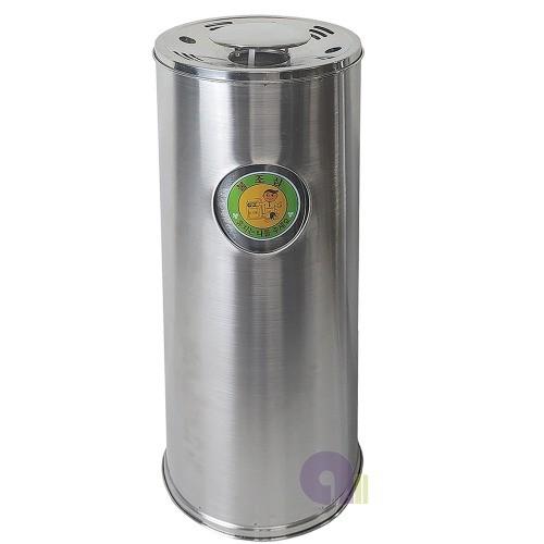재떨이스텐휴지통/50L/재떨이휴지통/스텐재떨이