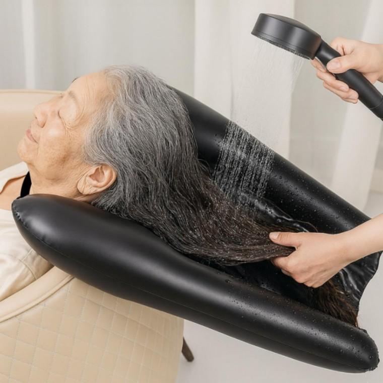 세발기 세발기 대야 입원준비물 샴푸대 누워서 입원준비물 수술 간이 머리감는