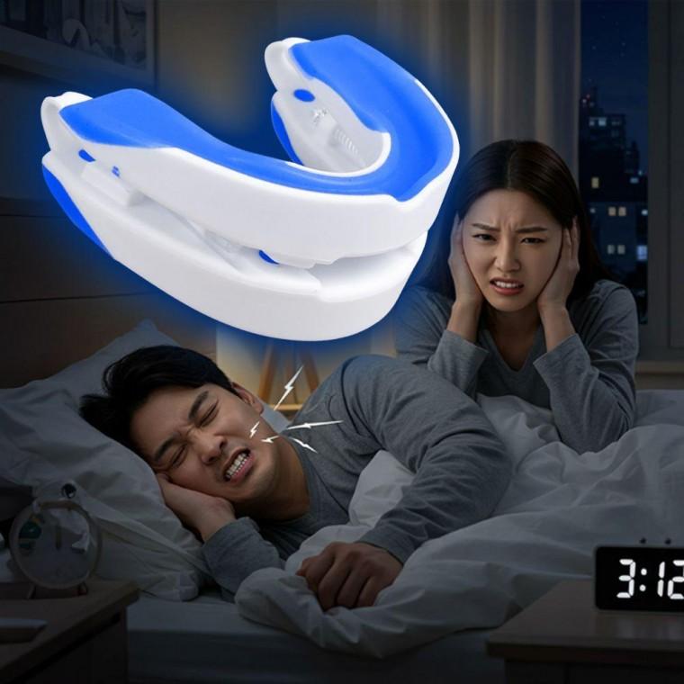 수면 마우스피스 치아갈이 방지 실리콘 보정 이빨보호 실리콘 이악물기방지 마우스피스 스플린트 턱관절