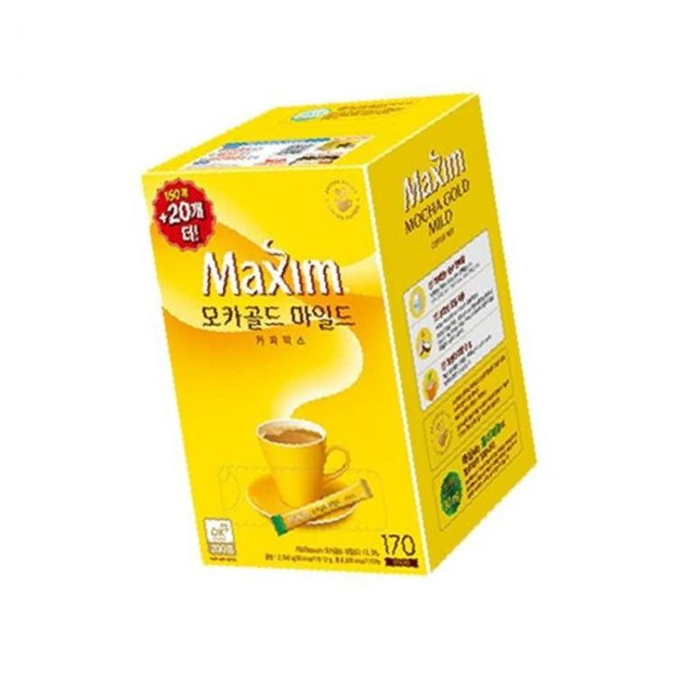 맛난향긋한커피 믹스커피 맥심 모카골드 마일드 커피믹스 스틱 170개