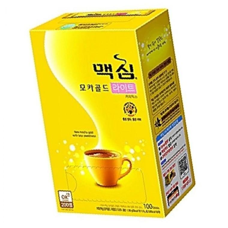 맛난향긋한커피 달달한 맥심 모카골드 커피믹스 믹스커피 라이트 100개