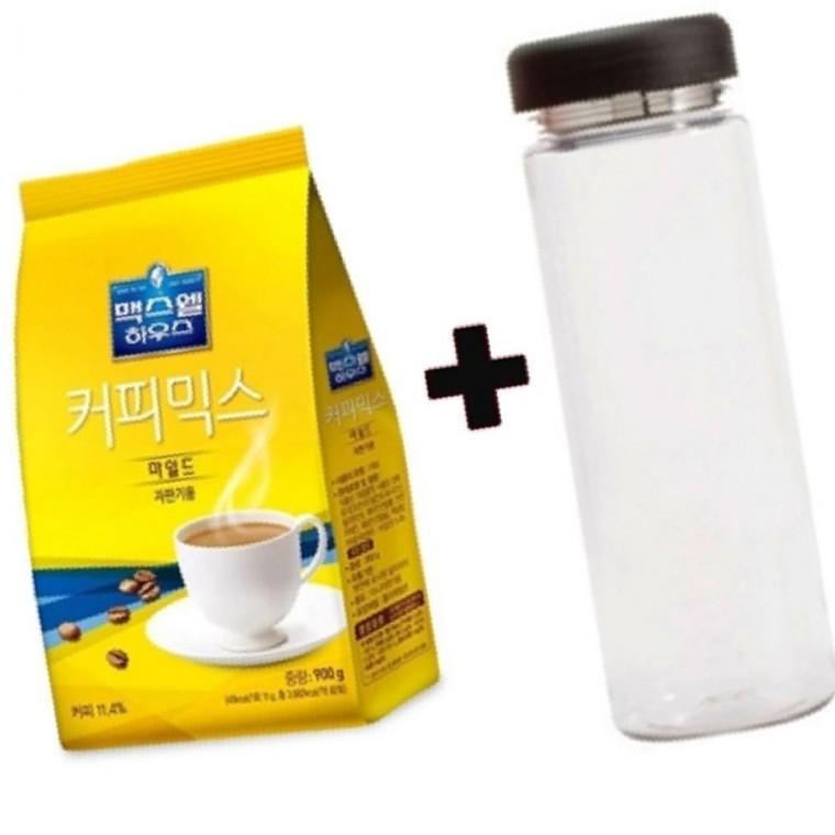 달달한 맛난향긋한커피 맥스웰 마일드 커피믹스 900g+워터보틀
