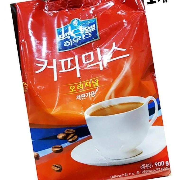 맛난향긋한커피 믹스커피 자판기용 오리지날 커피믹스 맥스웰 900g
