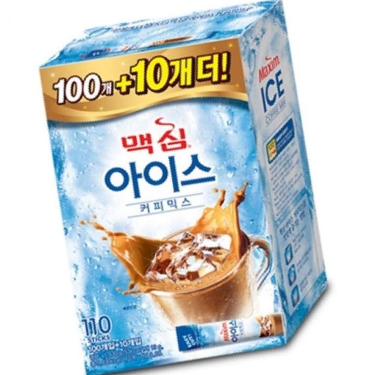 맛난향긋한커피 믹스커피 맥심 아이스 커피믹스 100개 +10개 x6개