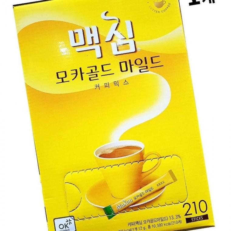 맛난향긋한커피 달달한 일회용 커피믹스 맥심 모카 210개