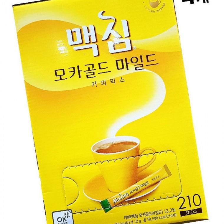 달콤한커피 달달한 일회용 커피믹스 맥심 모카 210개 X4