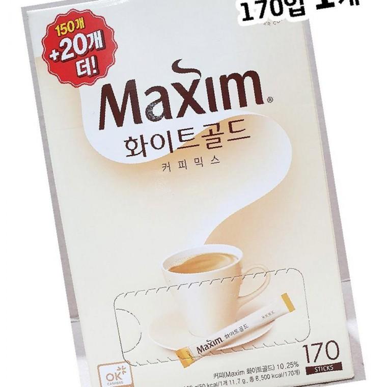 맛난향긋한커피 달달한 커피믹스 맥심 화이트골드 170입 1 18K