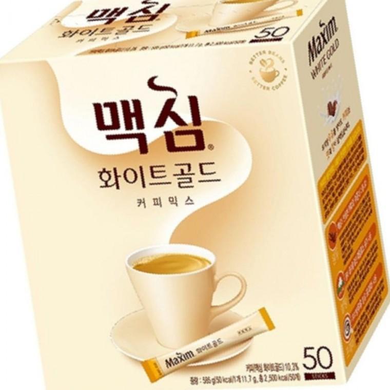 달콤한커피 달달한 맥심 화이트골드 커피믹스 50개