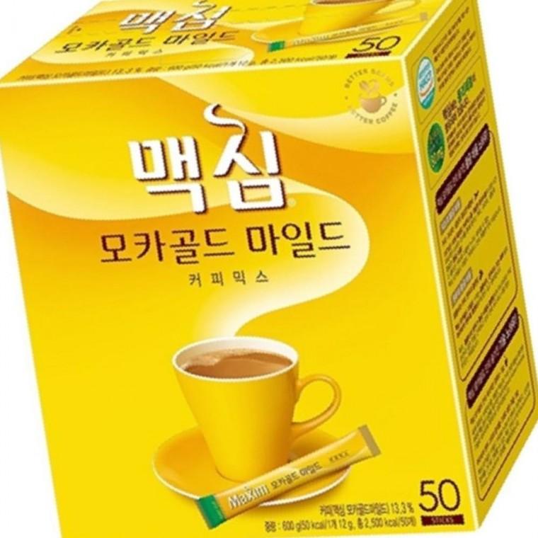 달콤한커피 달달한 맥심 모카골드 마일드 커피믹스 50개