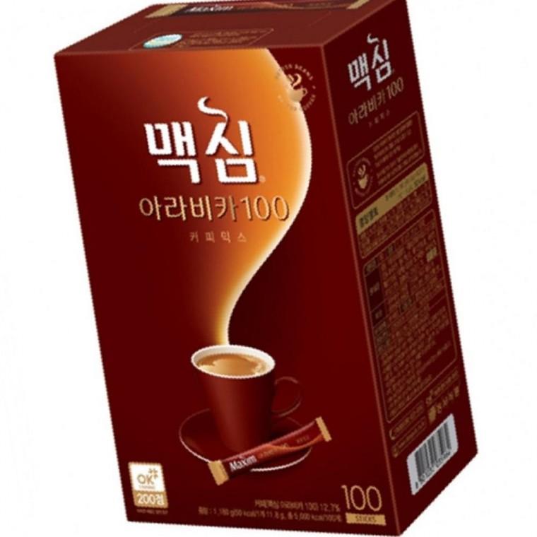 달콤한커피 달달한 맥심 아라비카100 커피믹스 100개 x1개