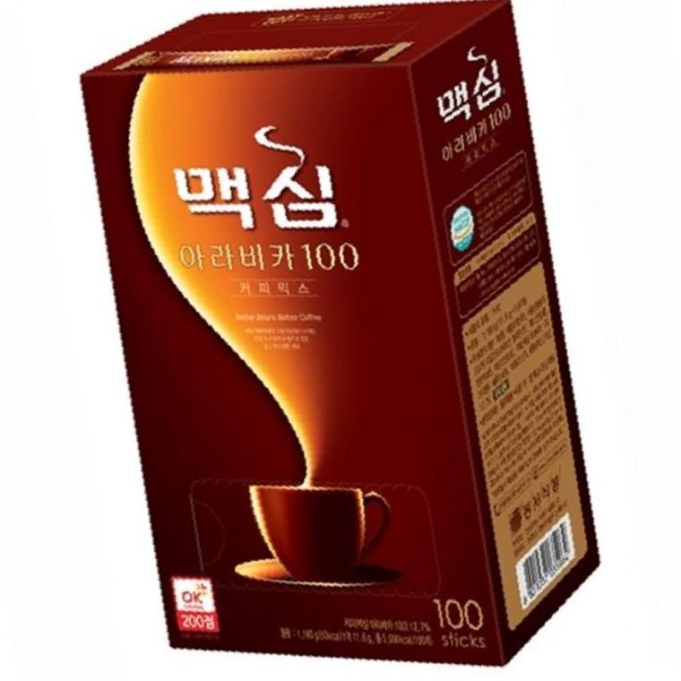 맛난향긋한커피 달달한 동서 맥심 아라비카 커피믹스 100개