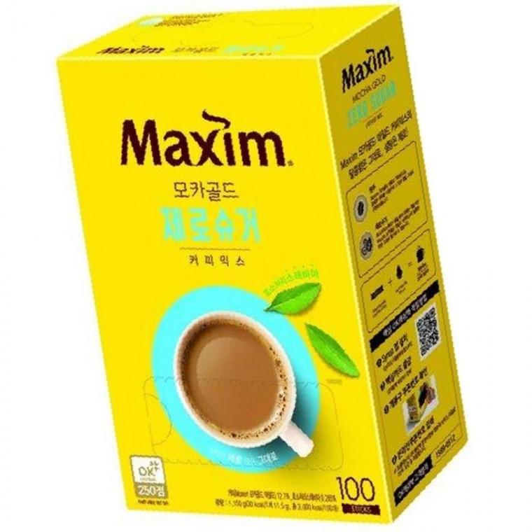 믹스커피 달콤한커피 맥심 모카골드 제로슈거 커피믹스 100개