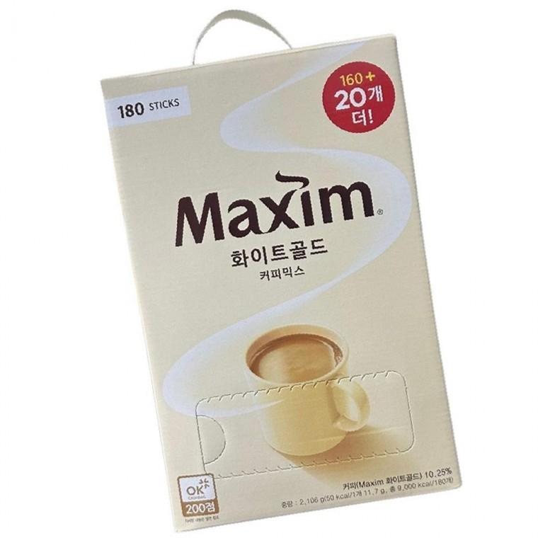 맛난향긋한커피 달달한 맥심 화이트골드 커피믹스 160개 +20개 x3개