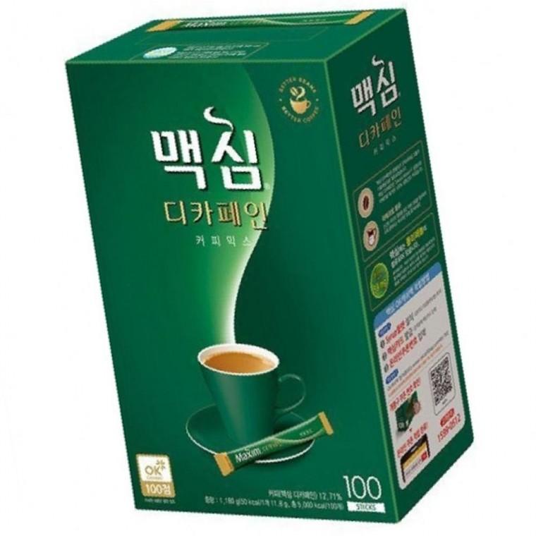 달콤한커피 달달한 맥심 디카페인 커피믹스 100개 x8개