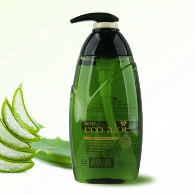 허브성분 촉촉하고 생기잃은모발 헤어젤 530ml 알로에