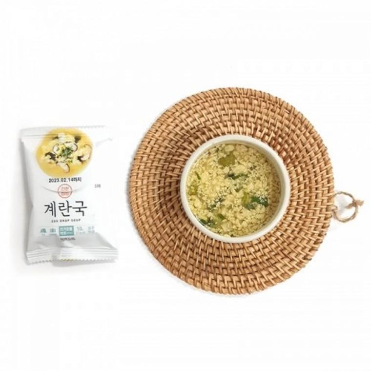 VT 즉석국 동결건조 블럭국 계란국 10g 5P