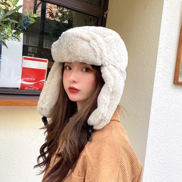 퍼 털 귀달이모자 방한 모자 군밤모자 겨울 남여공용